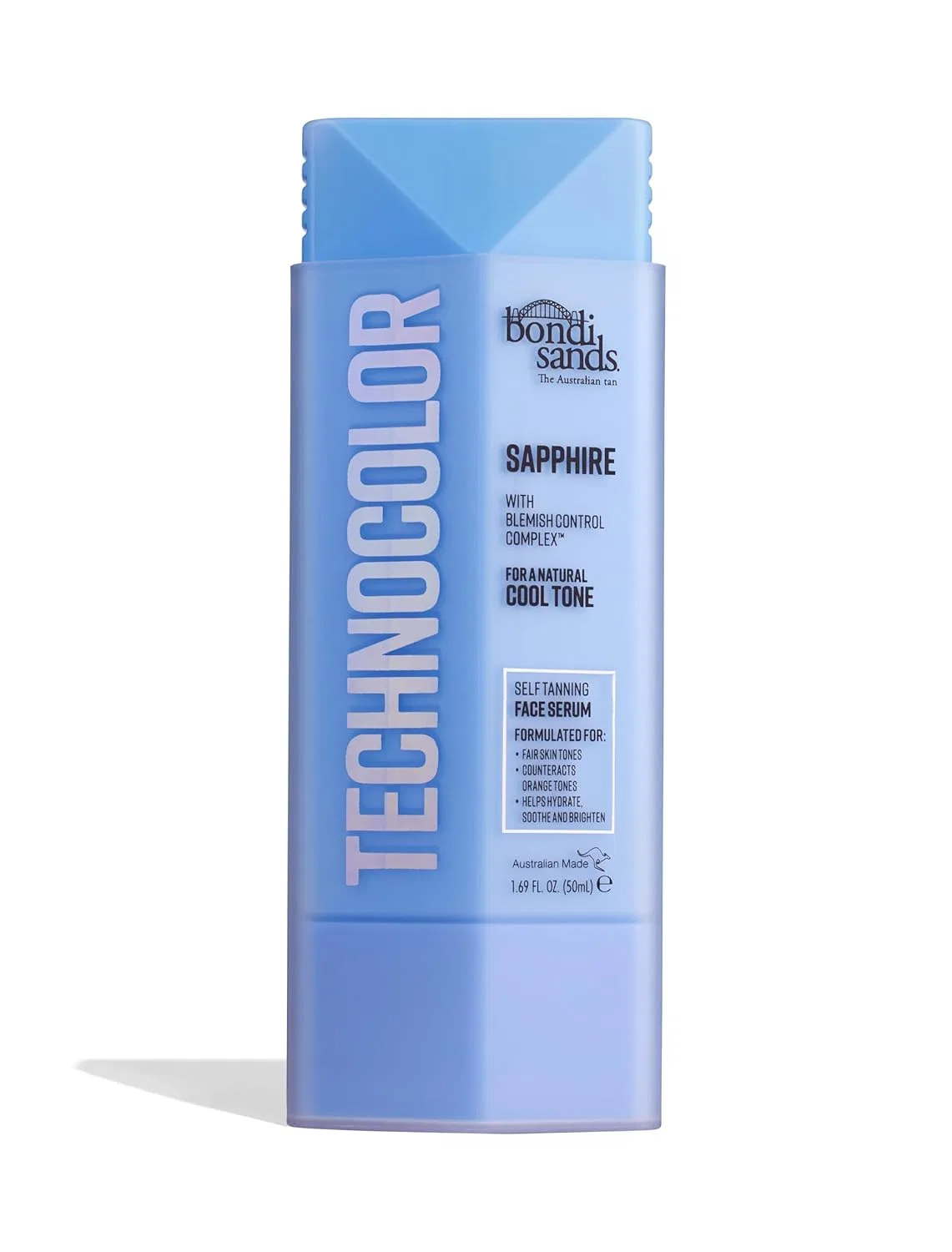 Сыворотка-автозагар для лица Technocolor Sapphire от Bondi Sands Bondi Sands