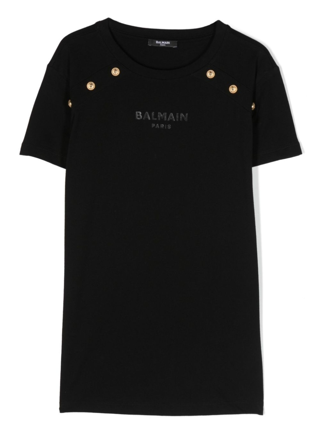 

Balmain Kids футболка с логотипом, черный