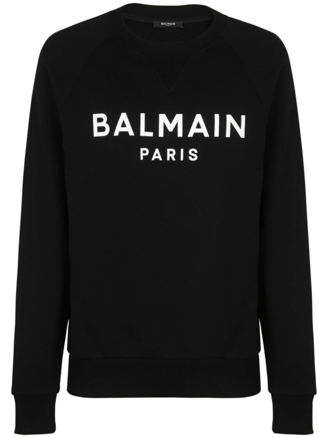 

Balmain свитшот из хлопка с принтом логотипа Paris, черный