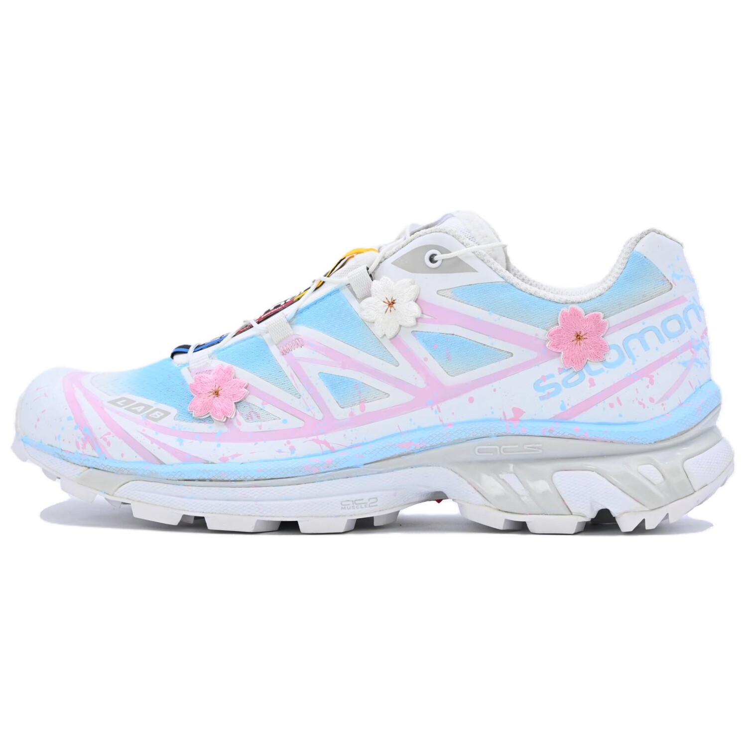 

Кроссовки XT-6 унисекс с низким верхом белый/синий/розовый Salomon