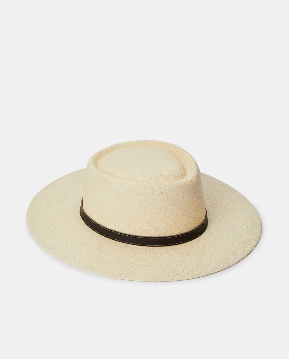 

Панама из соломы токилья, ручная работа в Эквадоре Panamania Hats, цвет Natural