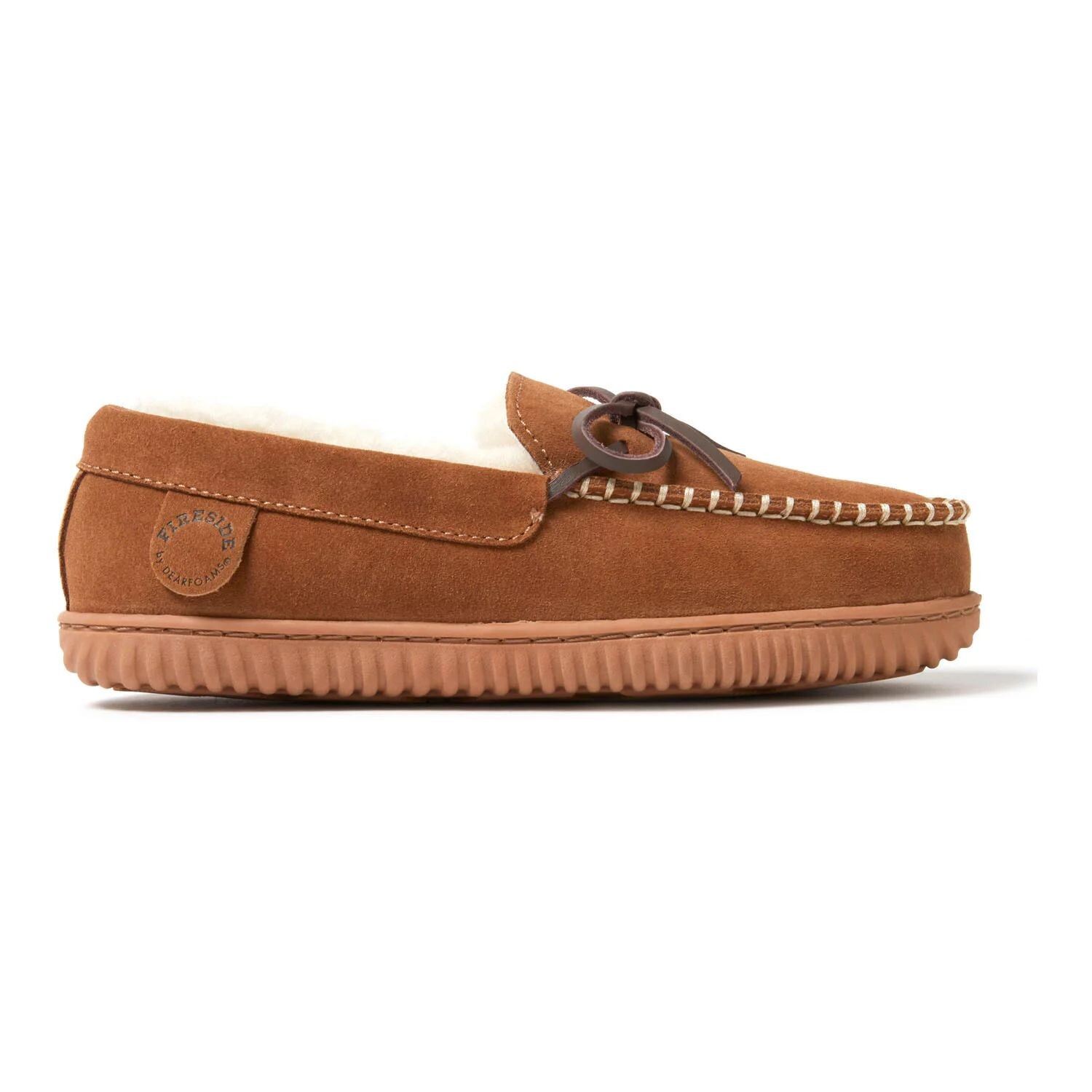 

Женские тапочки-мокасины из овчины Fireside by Dearfoams Alice Springs Dearfoams