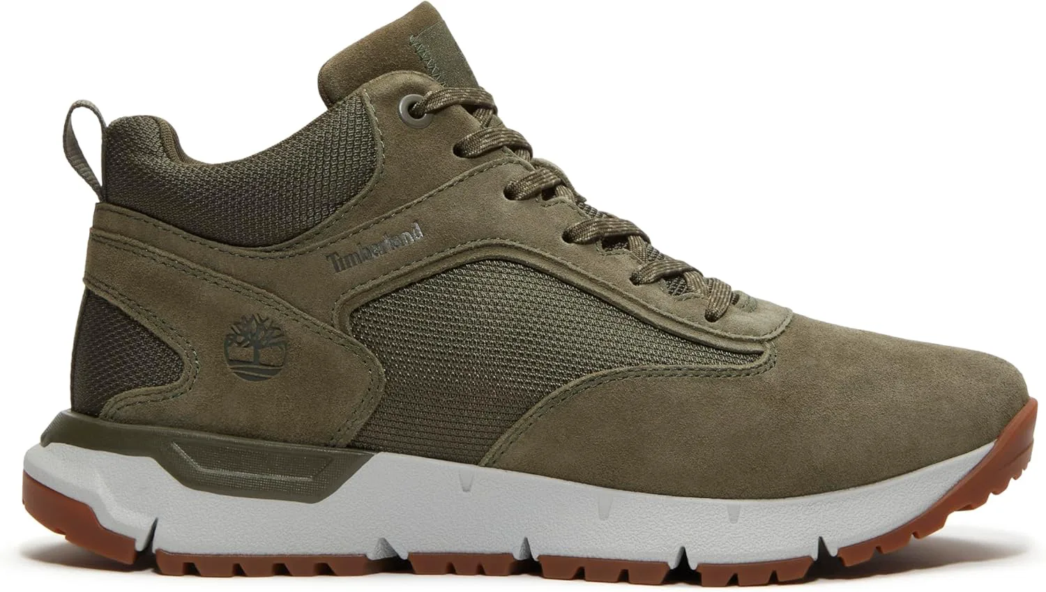 Мужские кроссовки Timberland Voyager Park Mid на шнуровке, темно-зеленый — фото 2