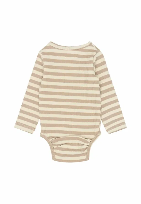 Боди The New Siblings, humus striped, полосатый — фото 2