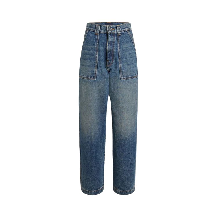 

Джинсы Khaite Hewitt Jean, цвет Stinson