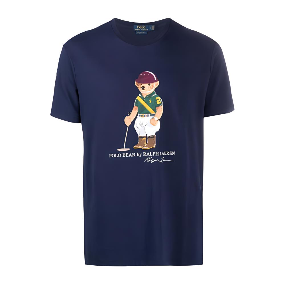 

Polo Ralph Lauren Футболка мужская синяя, Синий, Polo Ralph Lauren Футболка мужская синяя