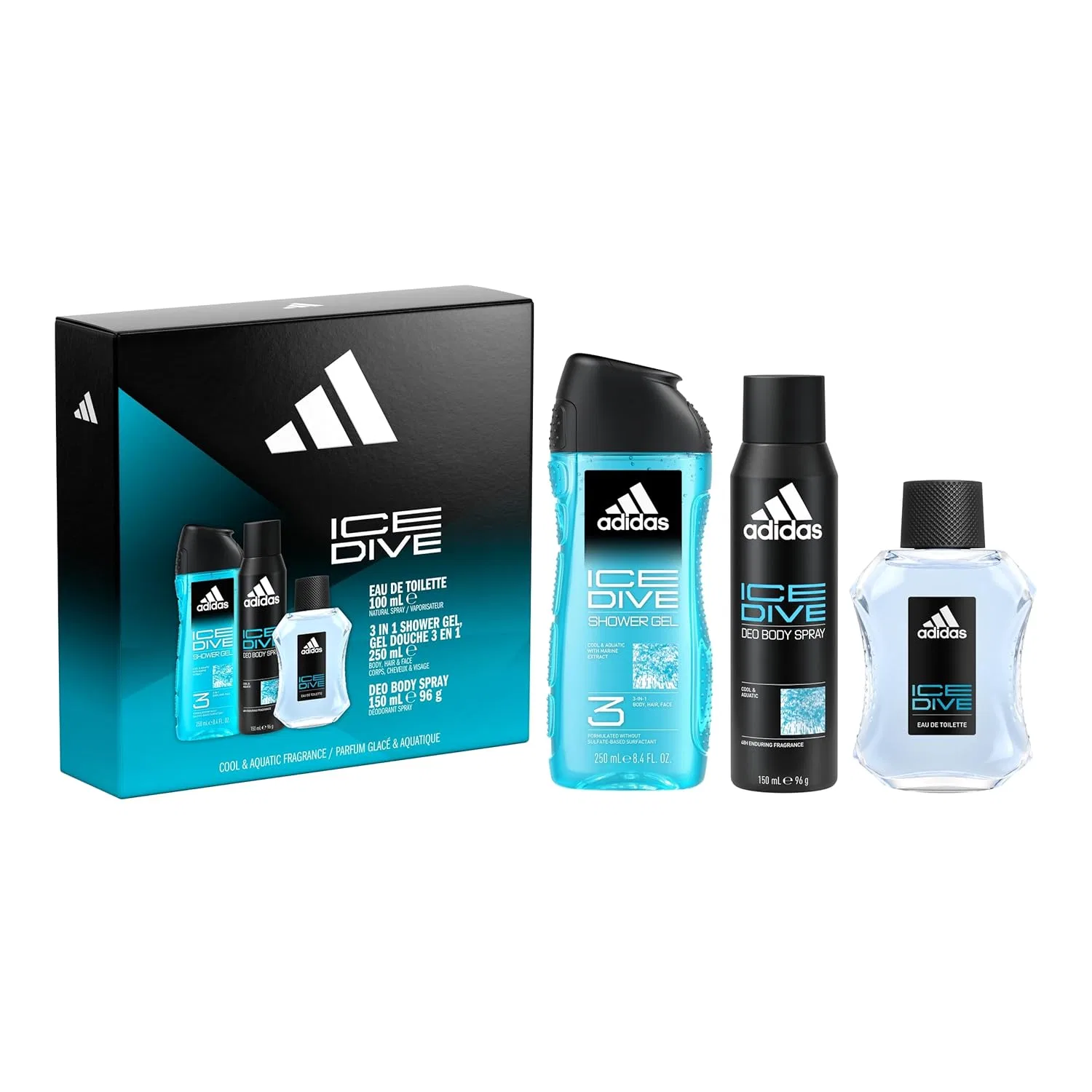 Подарочный набор «Ice Dive» от adidas Adidas