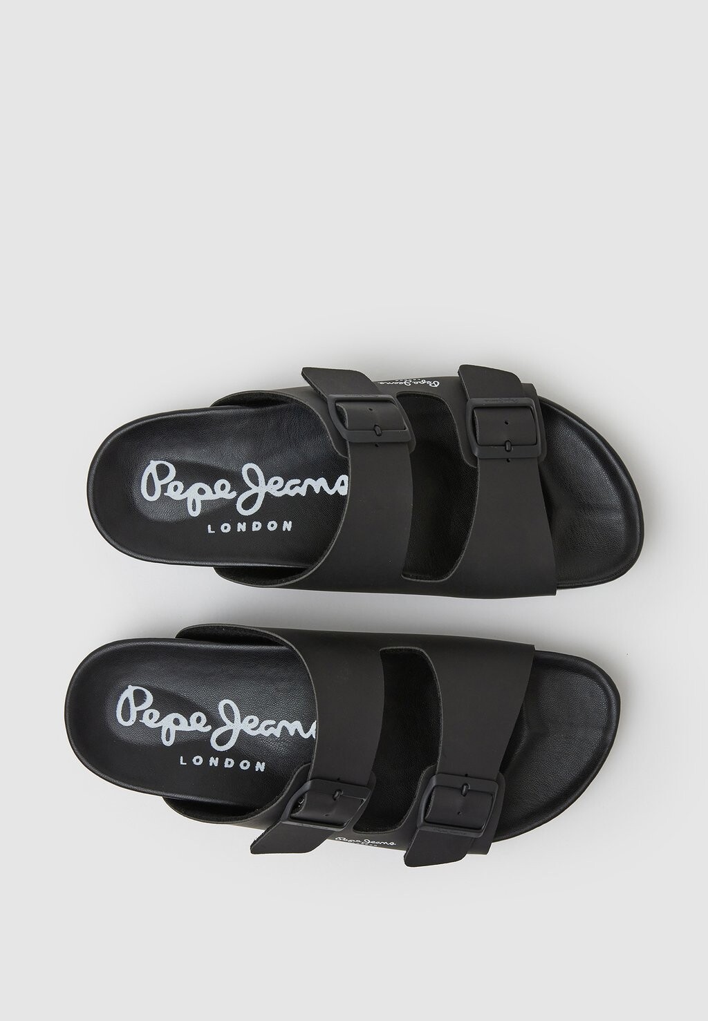 Мюли на плоской подошве ROYAL DOUBLE Pepe Jeans, цвет black — фото 3