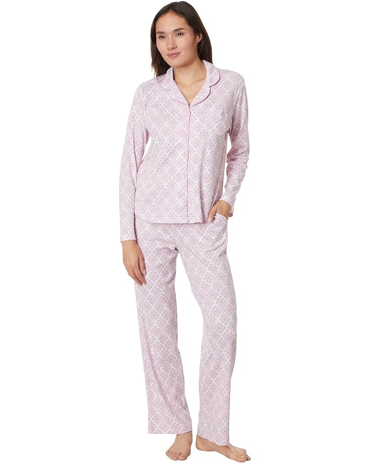

Пижама Karen Neuburger Gramercy Park Long Sleeve Girlfriend, цвет Floral Trellis
