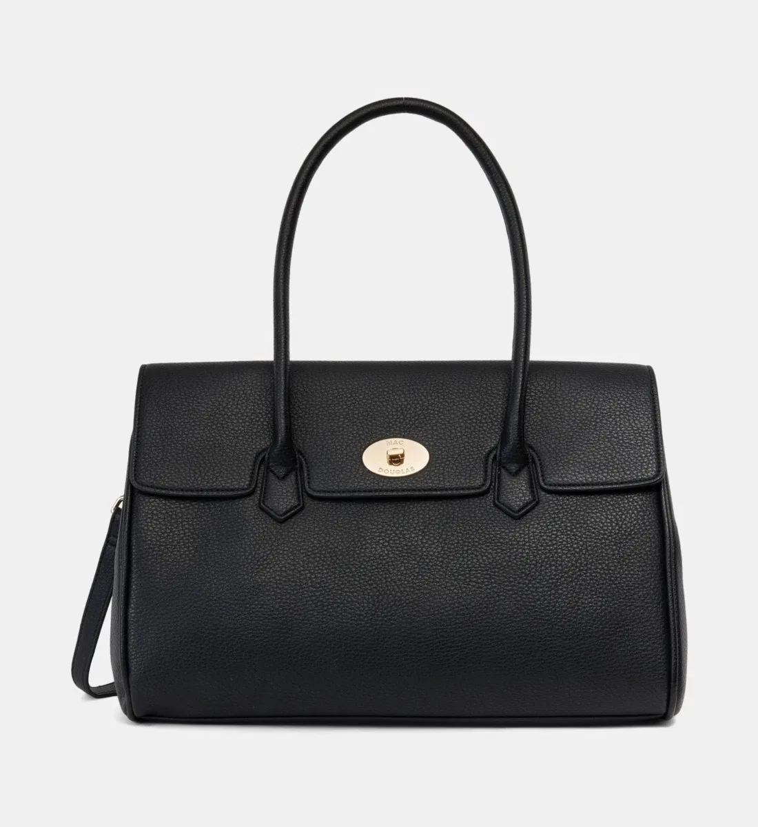 Сумка Carlton Montana из зернистой кожи Mac Douglas, черный