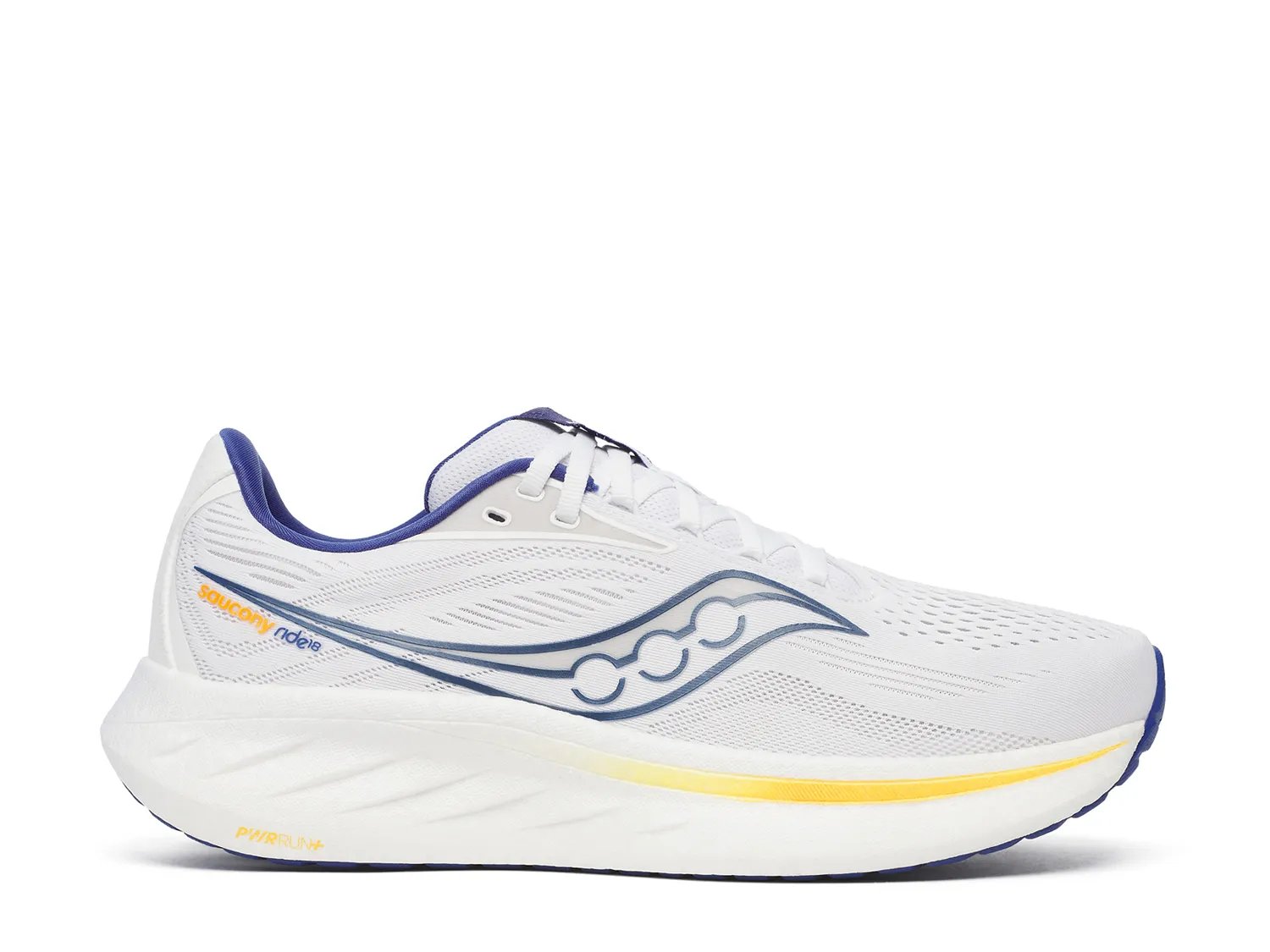 

Кроссовки Saucony Ride 18 Running Shoe - Men's, белый