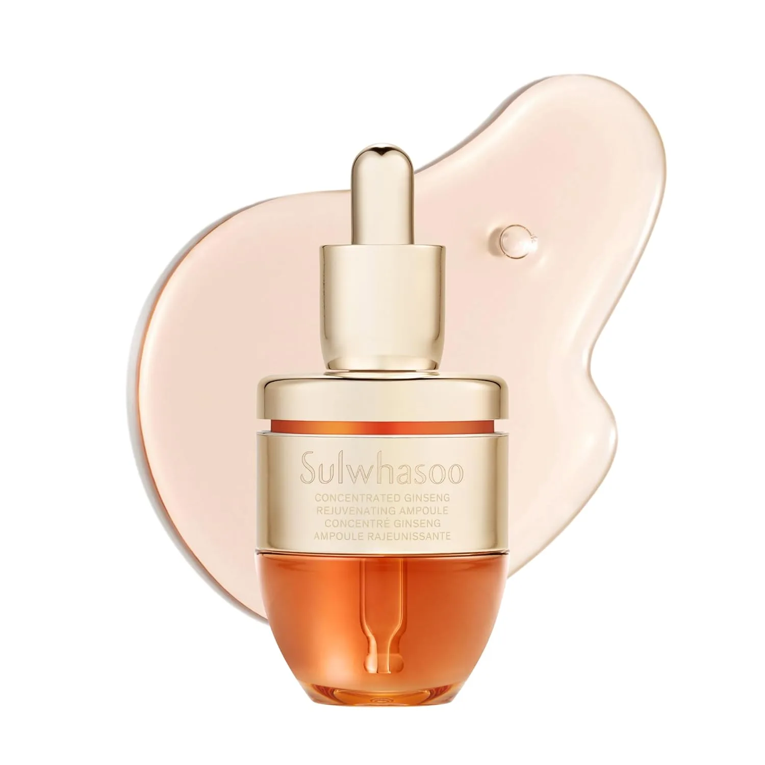 Тоник SULWHASOO — Ампула Concentrated Ginseng Rejuvenating Ampoule - корейский женьшень и пептиды для