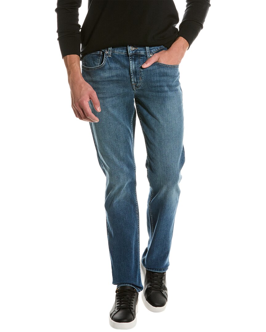 

7 For All Mankind Ниагарские прямые джинсы, синий