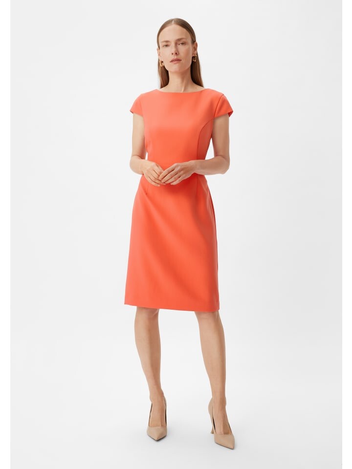 

Короткое платье comma Kleid kurz, оранжевый