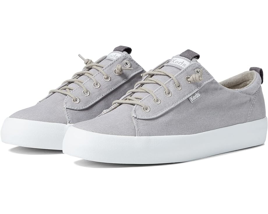 

Кроссовки Keds Kickback Canvas Slip On, серый