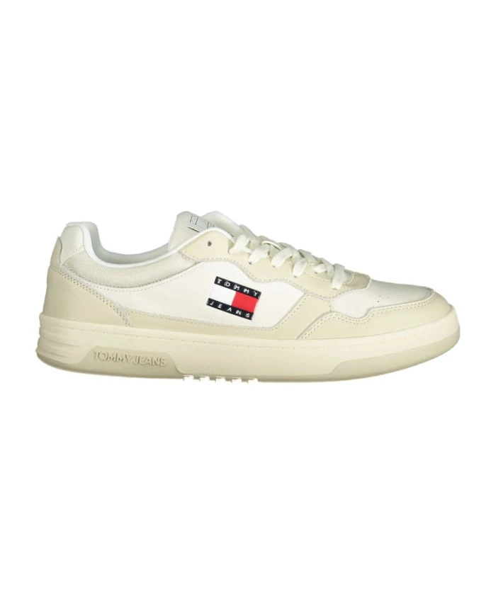 

Бежевые кроссовки с кремовыми деталями Tommy Hilfiger, бежевый