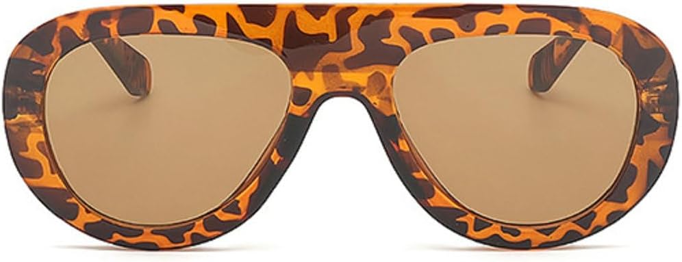 

Популярные модные солнцезащитные очки-пилот для женщин, защита от УФ-излучения UV400, ретро-градиентные солнцезащитные очки, трендовые мужские солнцезащитные очки 13168 Melrose, Leopard