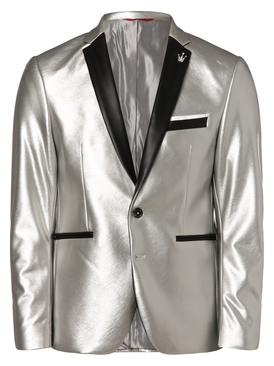 

Приталенный пиджак Finshley & Harding London Brixdon, серебряный