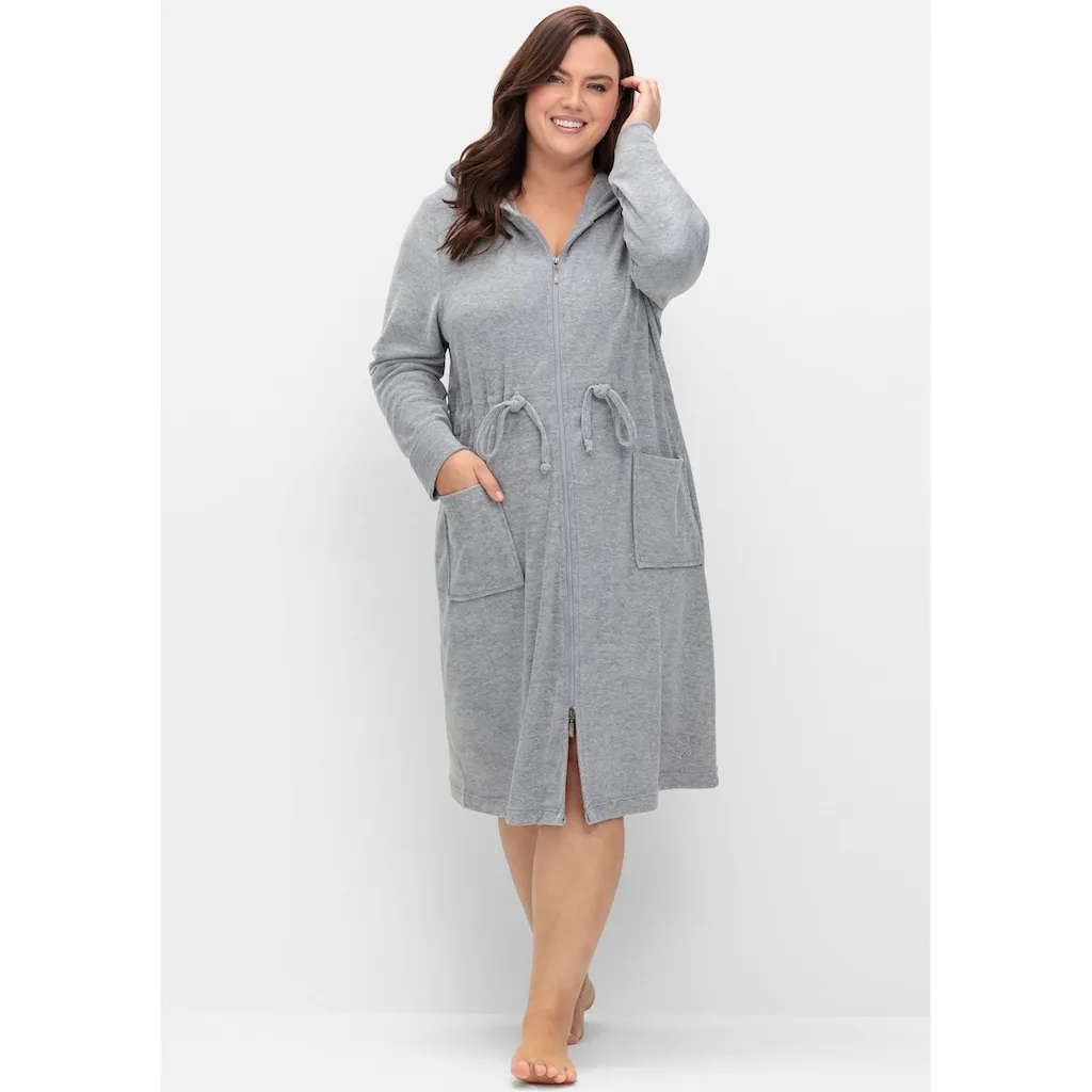 

Халат Sheego, Grau meliert