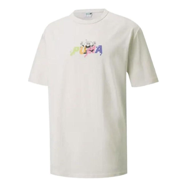 

Футболка downtown graphic t-shirt 'white' Puma, белый