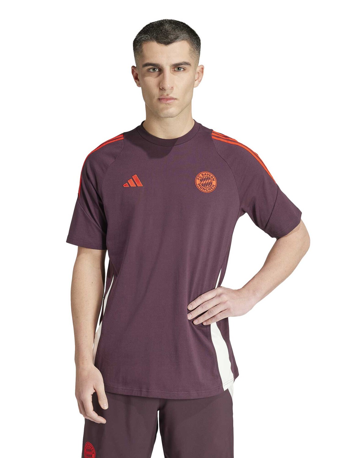 

Футболка Adidas Performance FC Bayern Tiro 24 Sweat, красный