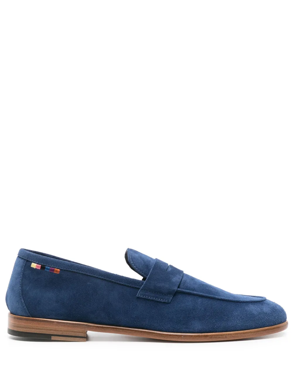 

Замшевые пенни-лоферы Paul Smith, синий