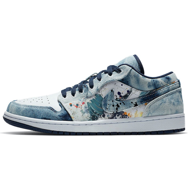 

Баскетбольные кроссовки Air 1 Vintage Men Low-Touch Blue/White Jordan, Белый, Баскетбольные кроссовки Air 1 Vintage Men Low-Touch Blue/White Jordan