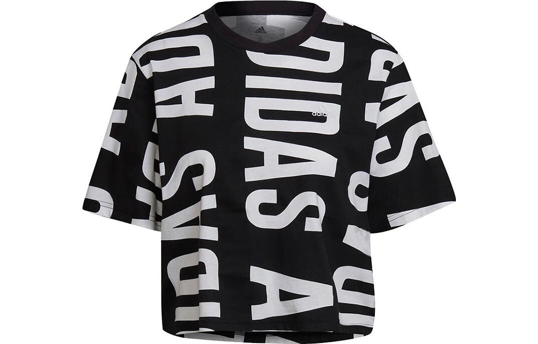 

Футболка женская черная Adidas