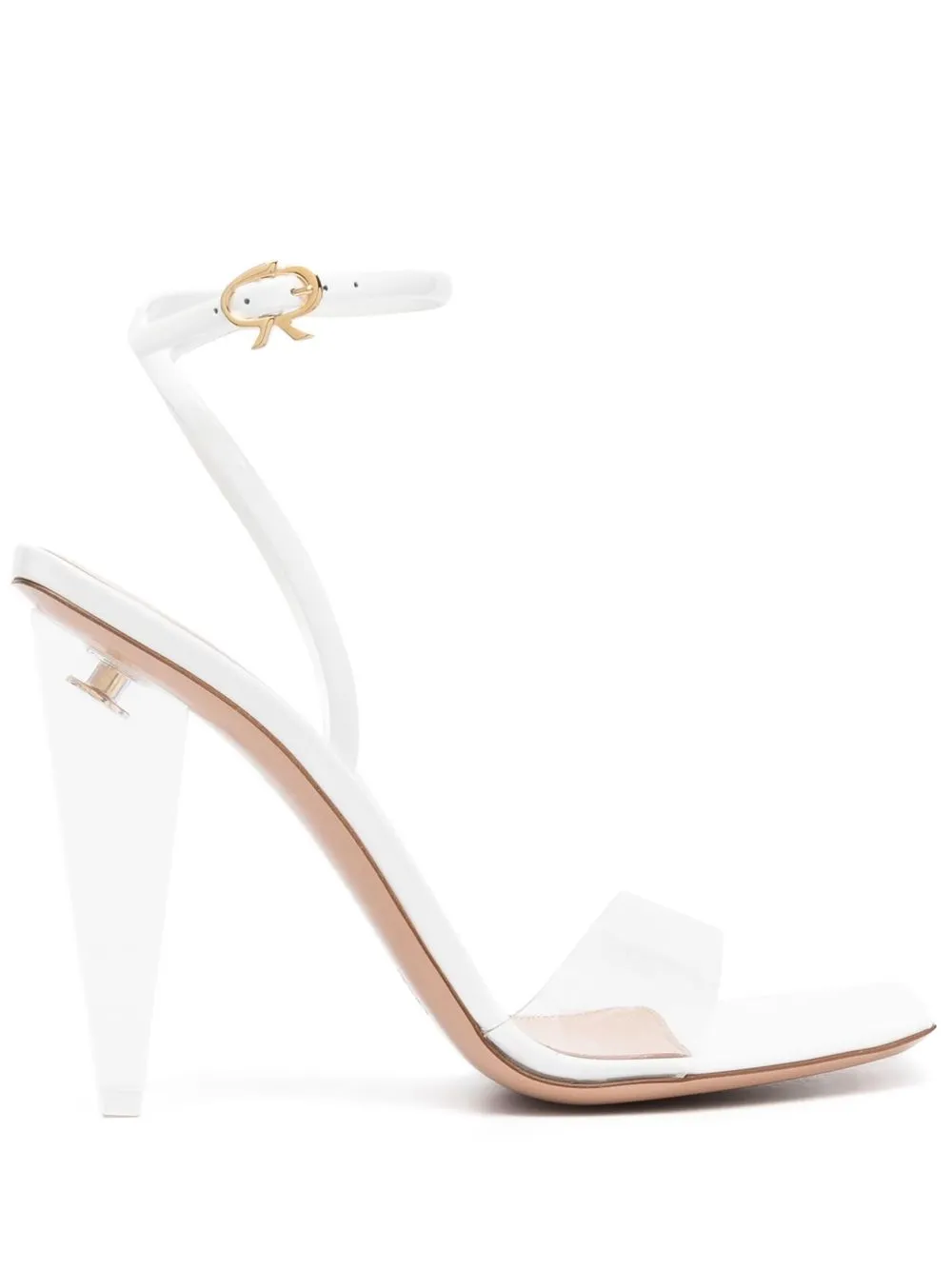 Босоножки Translucent 120 Gianvito Rossi, белый