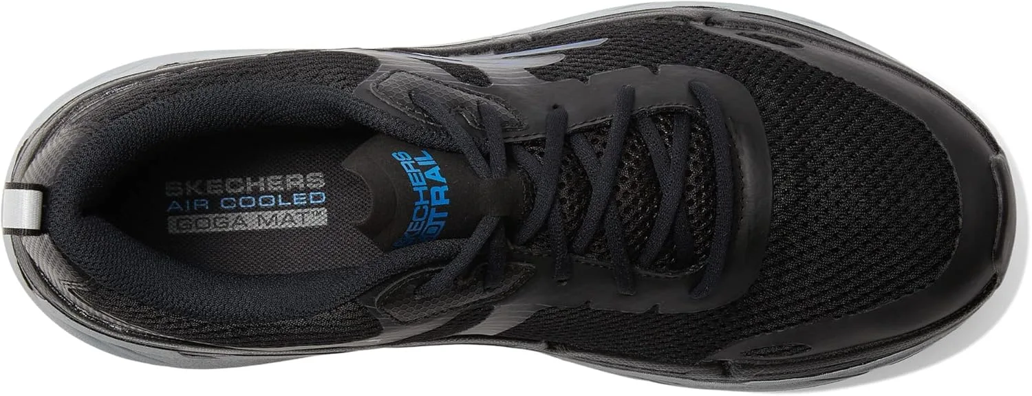 Мужские кроссовки Skechers Max Cushioning Premier Ascendant Hands Free без шнурков, черный/серый — фото 3
