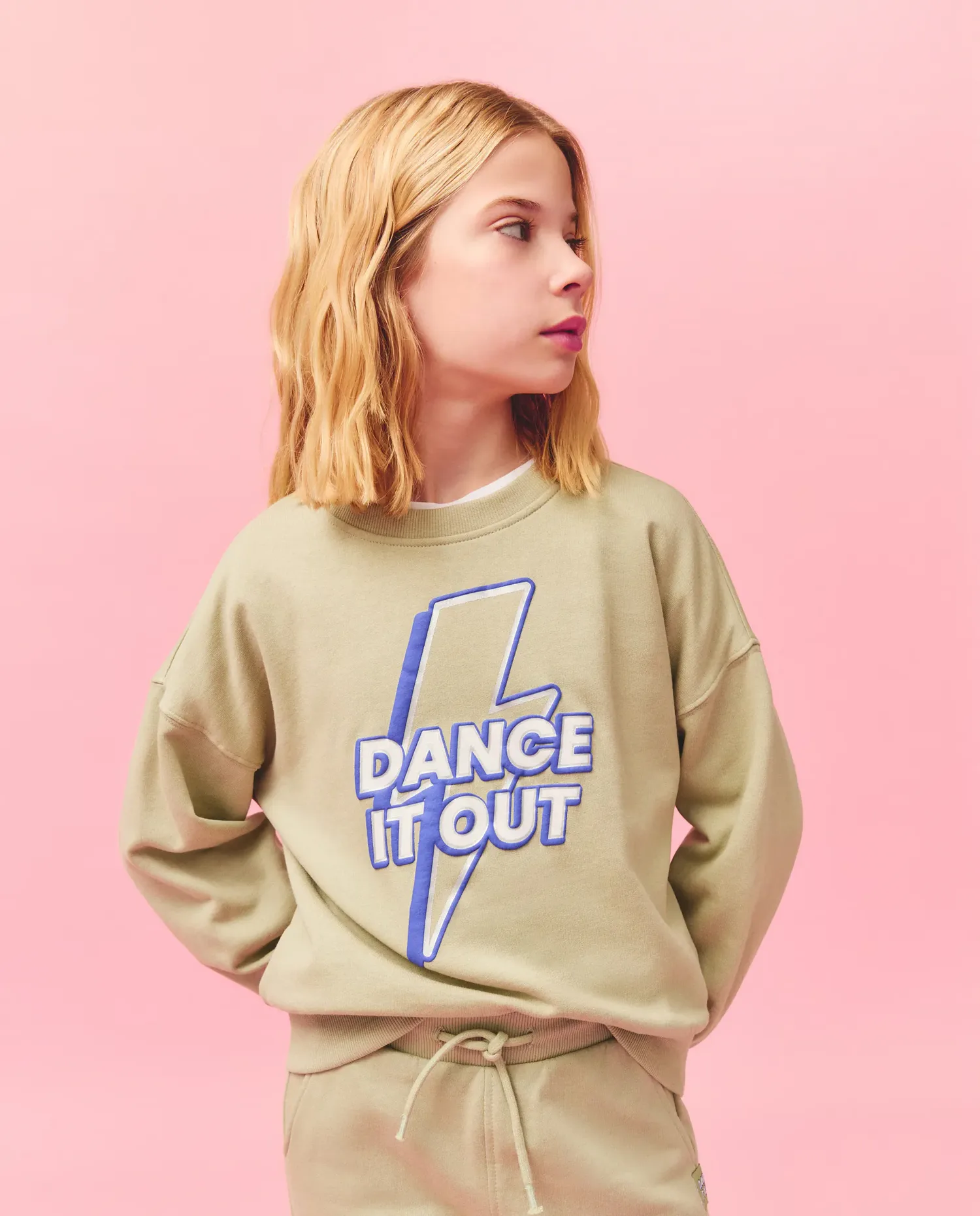 Базовая толстовка для девочки Kids El Corte Inglés, зеленый