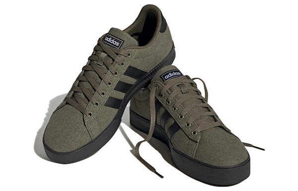 Кроссовки Adidas Neo Daily 3.0 Shoes 'Olive Green Core Black', зеленый — фото 3