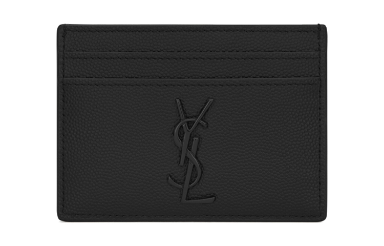 

SAINT LAURENT Кожаный зажим для карт