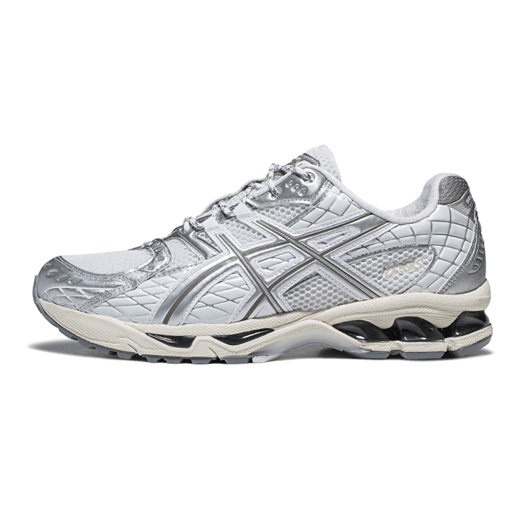 

Кроссовки Low Top Casual Unisex ASICS, белый/серебро