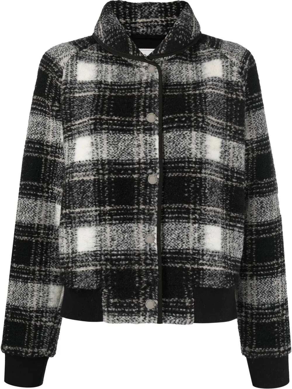 

Бомбер Gentry в клетку WOOLRICH, черный