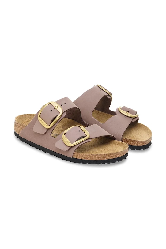Шлепанцы Arizona с широкой пряжкой Birkenstock, фиолетовый — фото 3