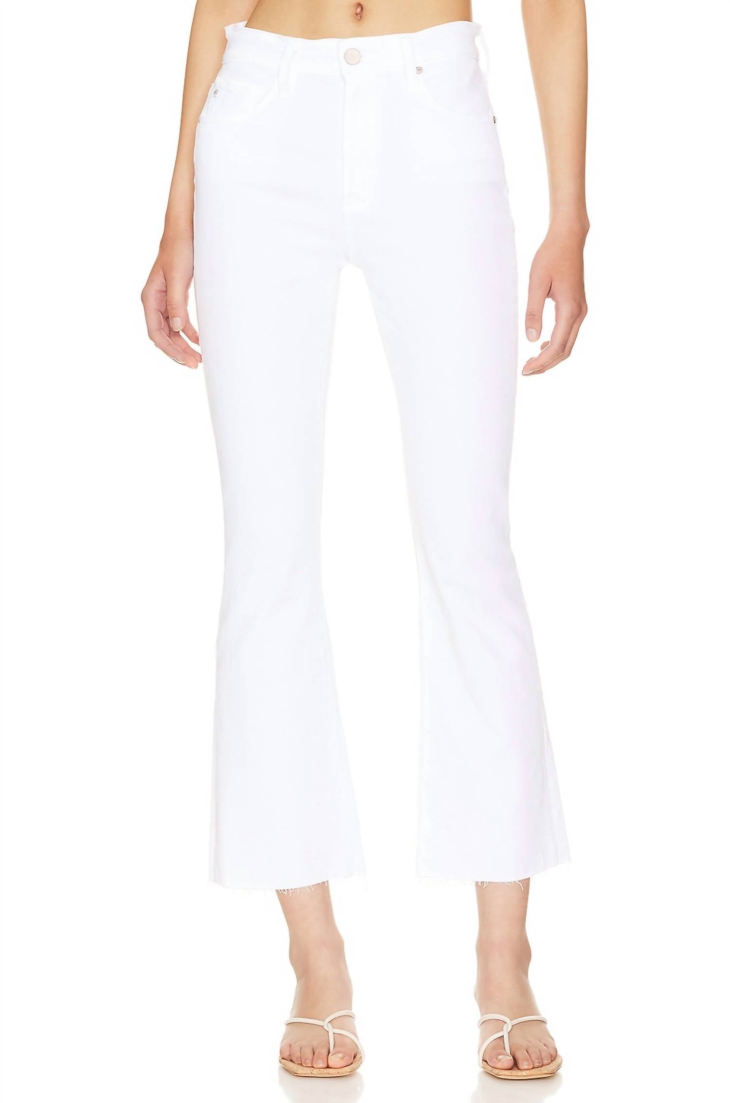 

Джинсы Farrah Crop Boot в современном белом цвете AG Jeans