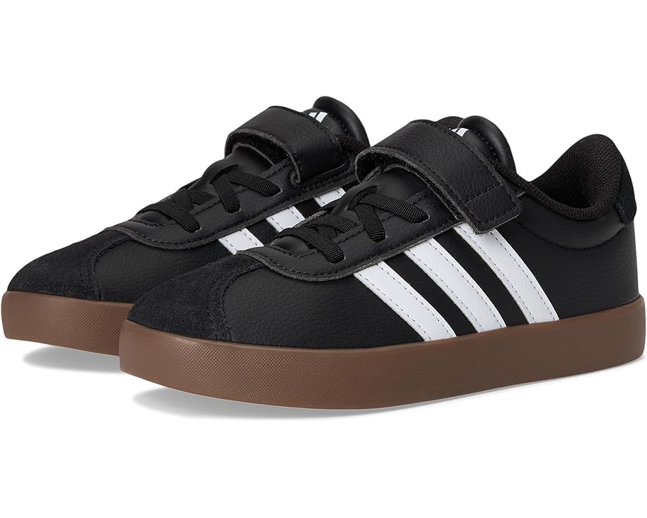 

Кроссовки adidas Kids VL Court 3.0 Elastic Lace, цвет Black/White/Black 1