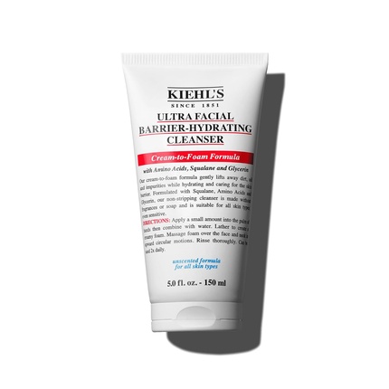 

Увлажняющее очищающее средство Ultra Facial Barrier Cream-To-Foam, не оставляющее пленки Kiehl's