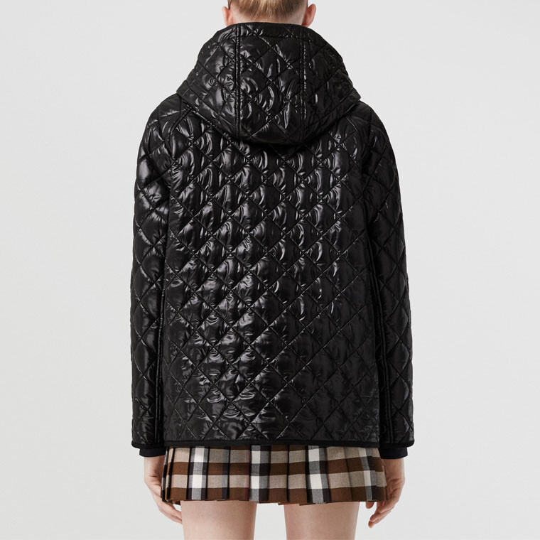 Куртка Burberry, женская, черный — фото 4