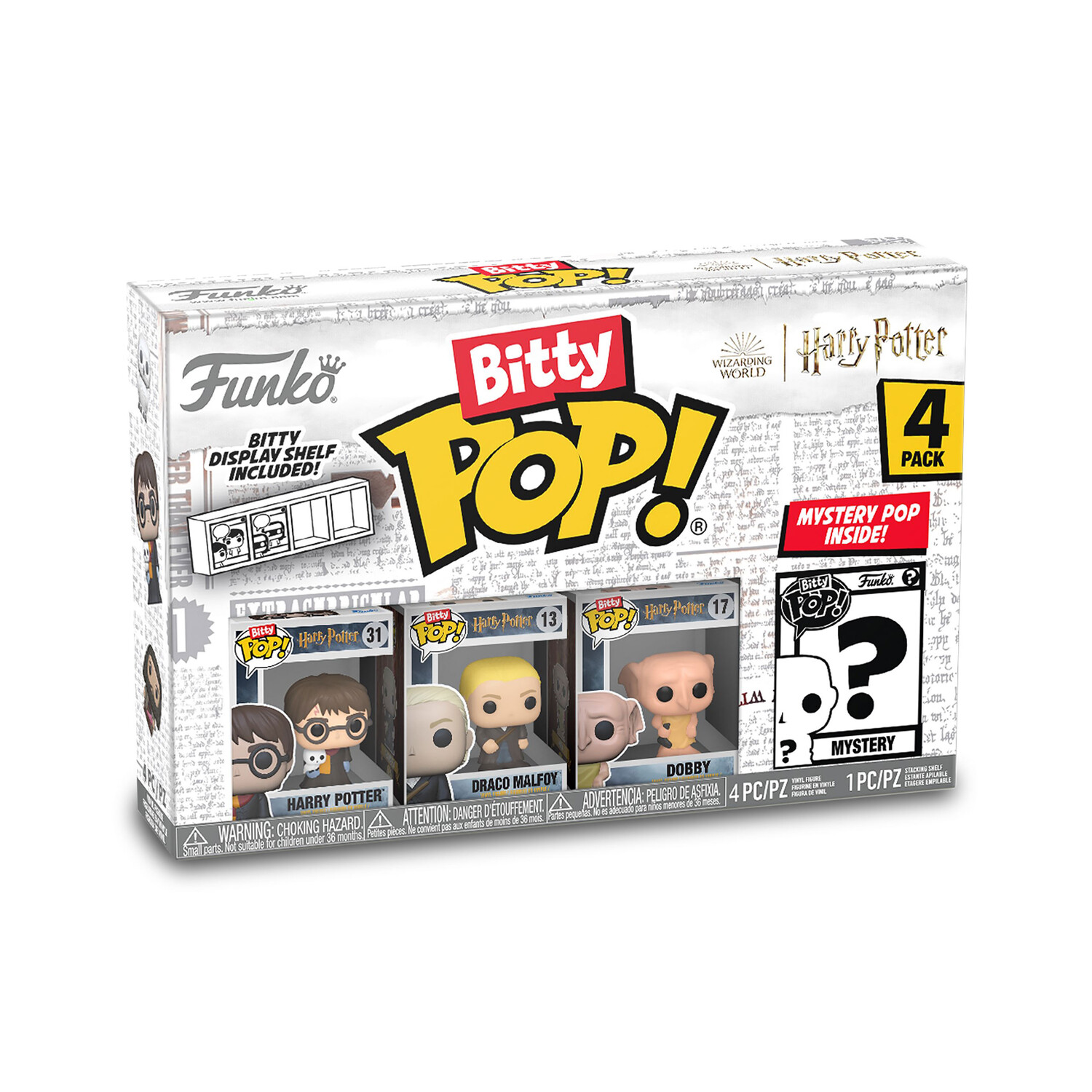 

Гарри Поттер - Набор из 4 фигурок Funko Bitty Pop, серия 1