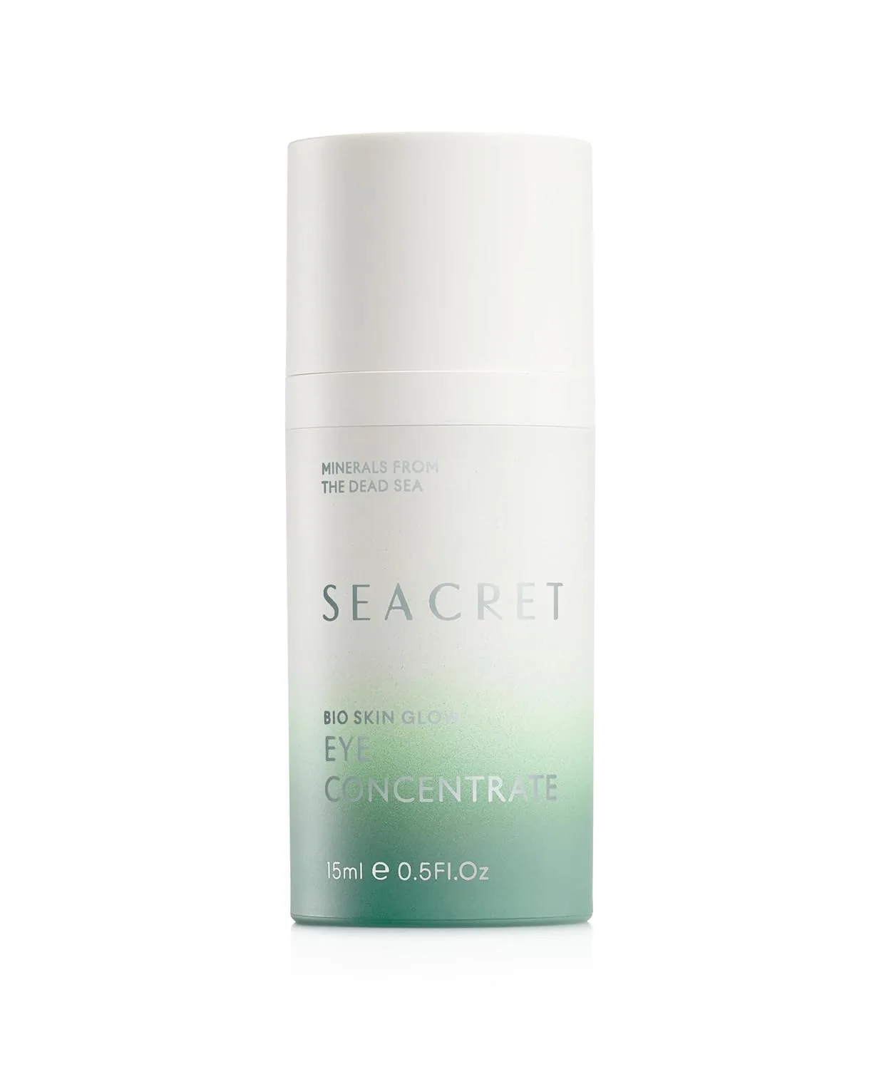 Крем для глаз SEACRET Minerals Bio Skin Glow Eye Concentrate, глубоко увлажняющий крем для глаз, уменьшает видимость морщин и темных кругов, 15 мл., Green