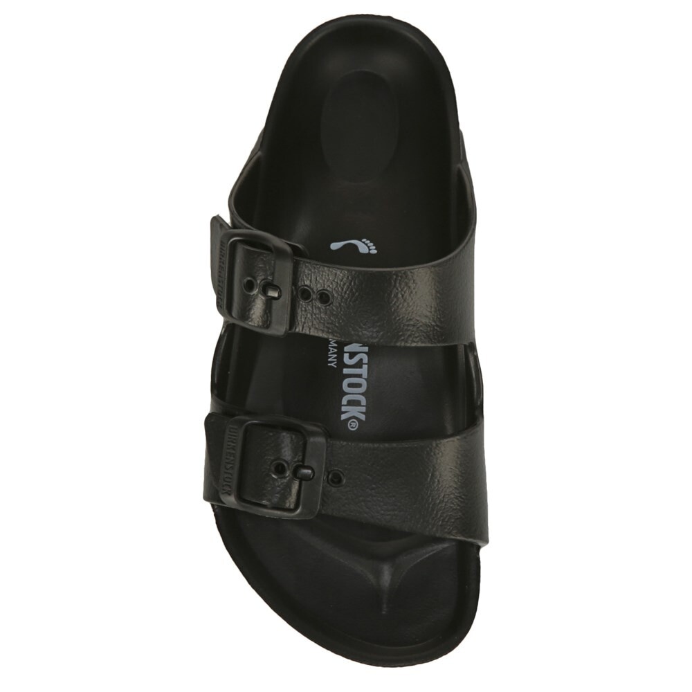 Сандалии Kids' Essentials Arizona со стелькой Little Kid Birkenstock, черный — фото 4