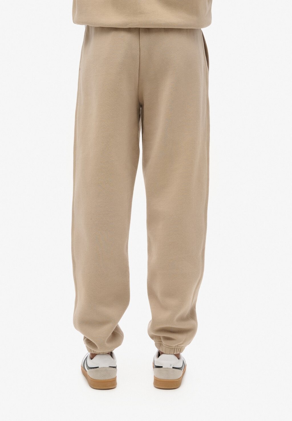 

Спортивные брюки ESSENTIAL LOGO CUFFED JOGGERS Superdry, серый
