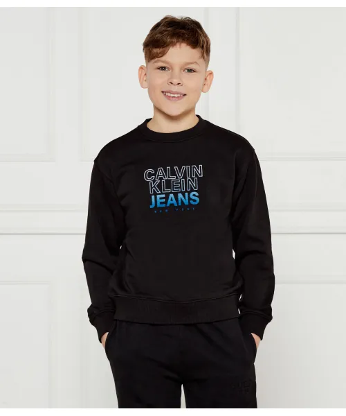 

Толстовка Regular fit Calvin Klein Jeans, черный