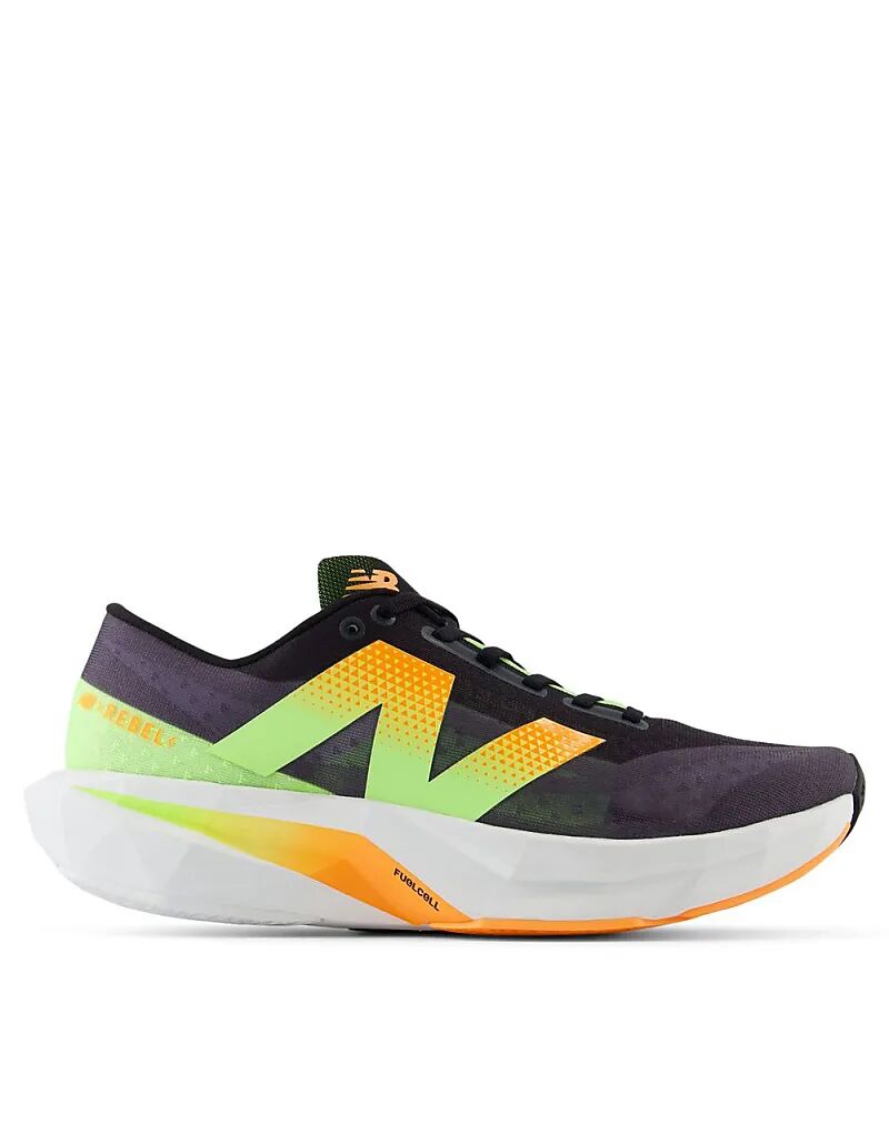 

Кроссовки New Balance Fuelcell Rebel V4 черного цвета