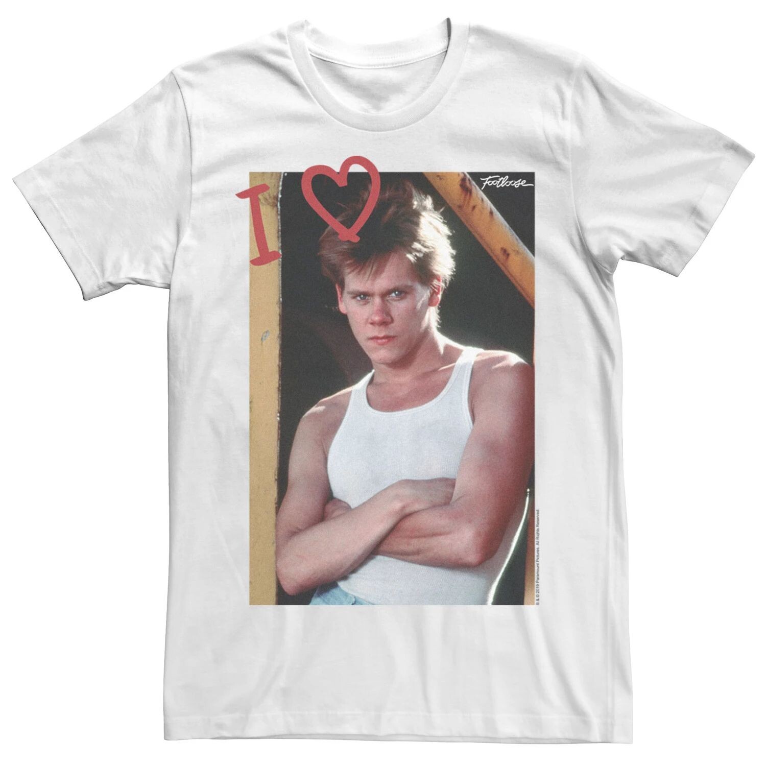 

Мужская свободная футболка I Heart Ren с плакатом Licensed Character