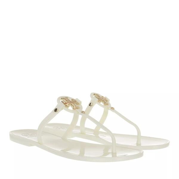 

Сандалии mini miller flat thong ivory Tory Burch, бежевый