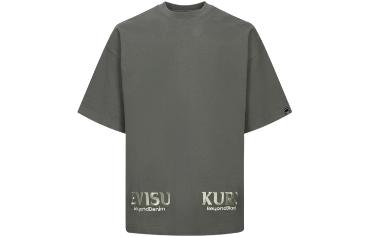 

Футболка мужская EVISU, серо-зеленый