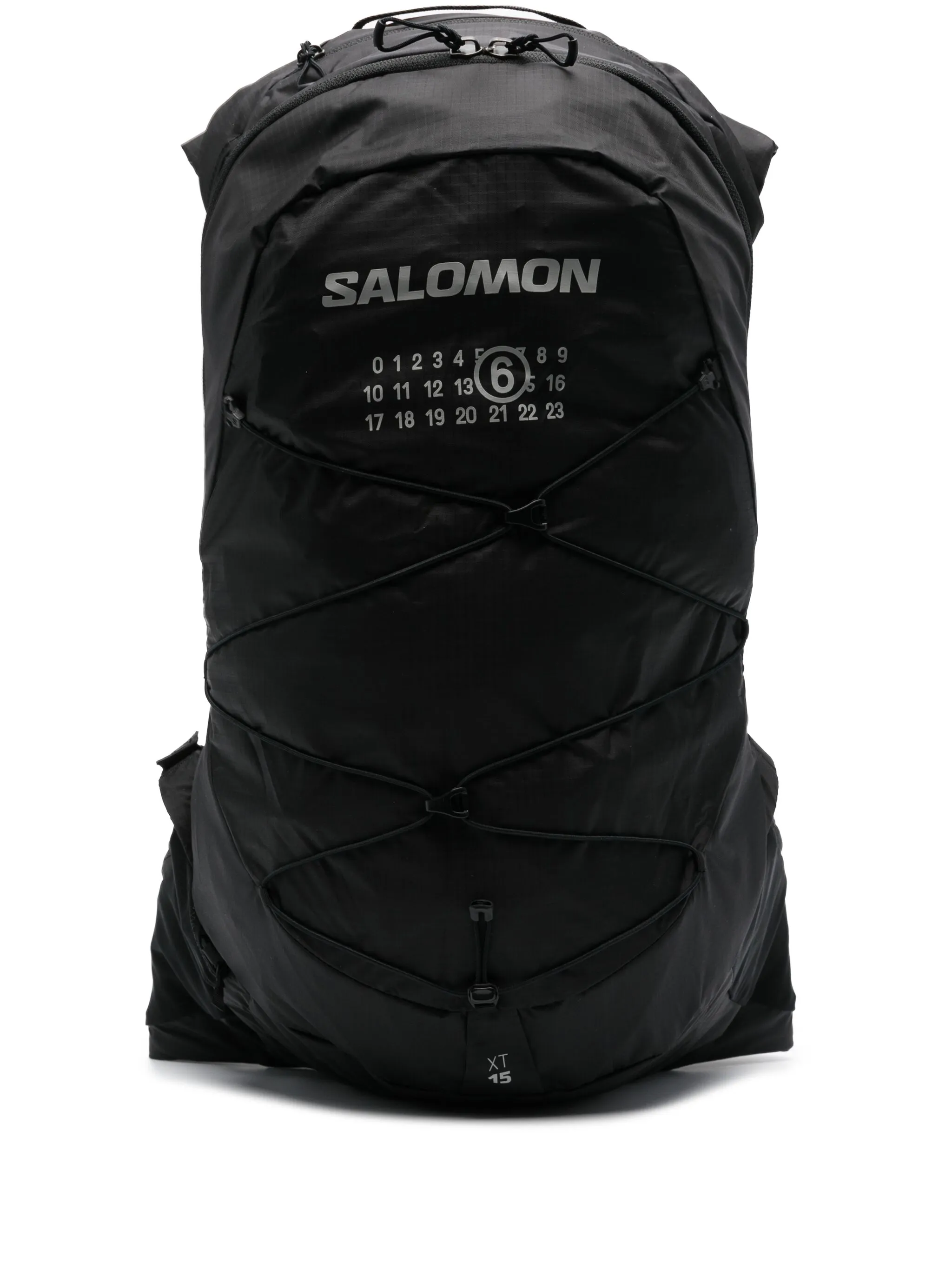 

Рюкзак с логотипом из коллаборации с Saloman Mm6 Maison Margiela X Salomon, черный